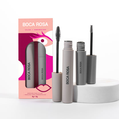 Edição Especial Kit Máscara Efeito Volume + Sobrancelha
