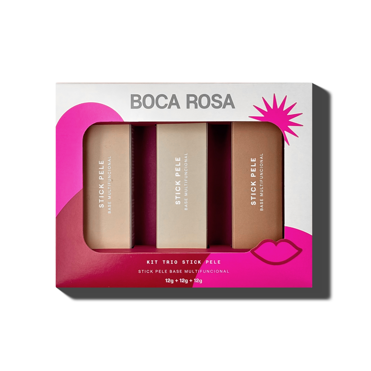 Kit Stick Pele Claro - BR06 | BR08 | BR22