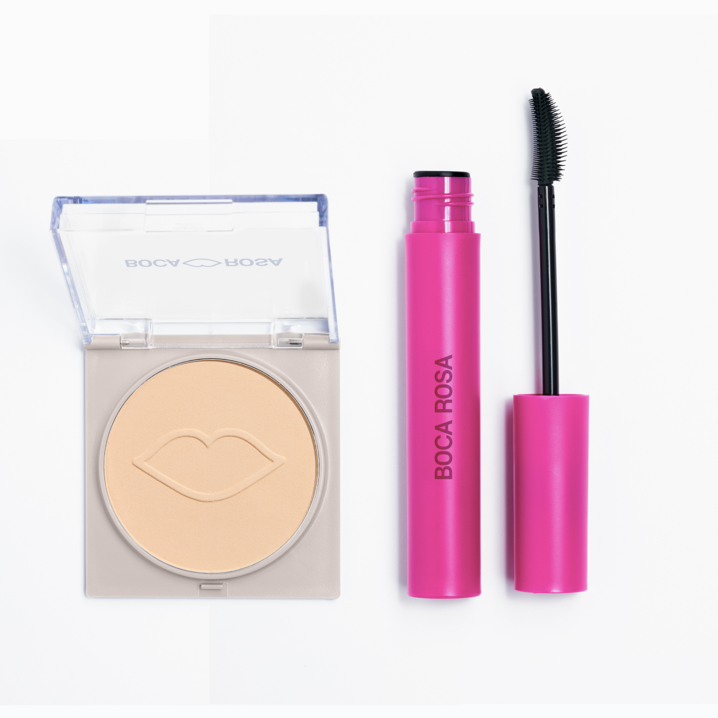 Duo Glamour Pó Compacto + Máscara para Cílios