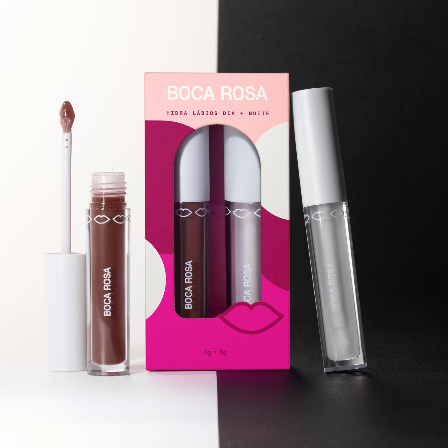 Combo Dia e Noite Hidra Natural + Hidra Castanho