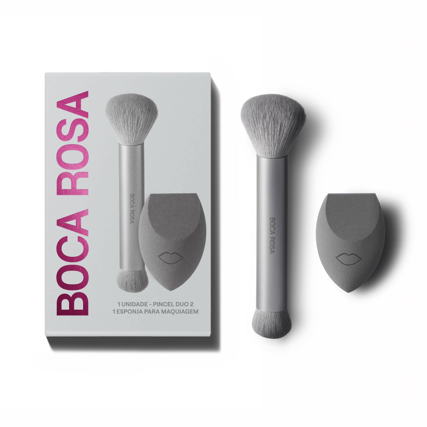Kit Pincel Duo 2 + Esponja