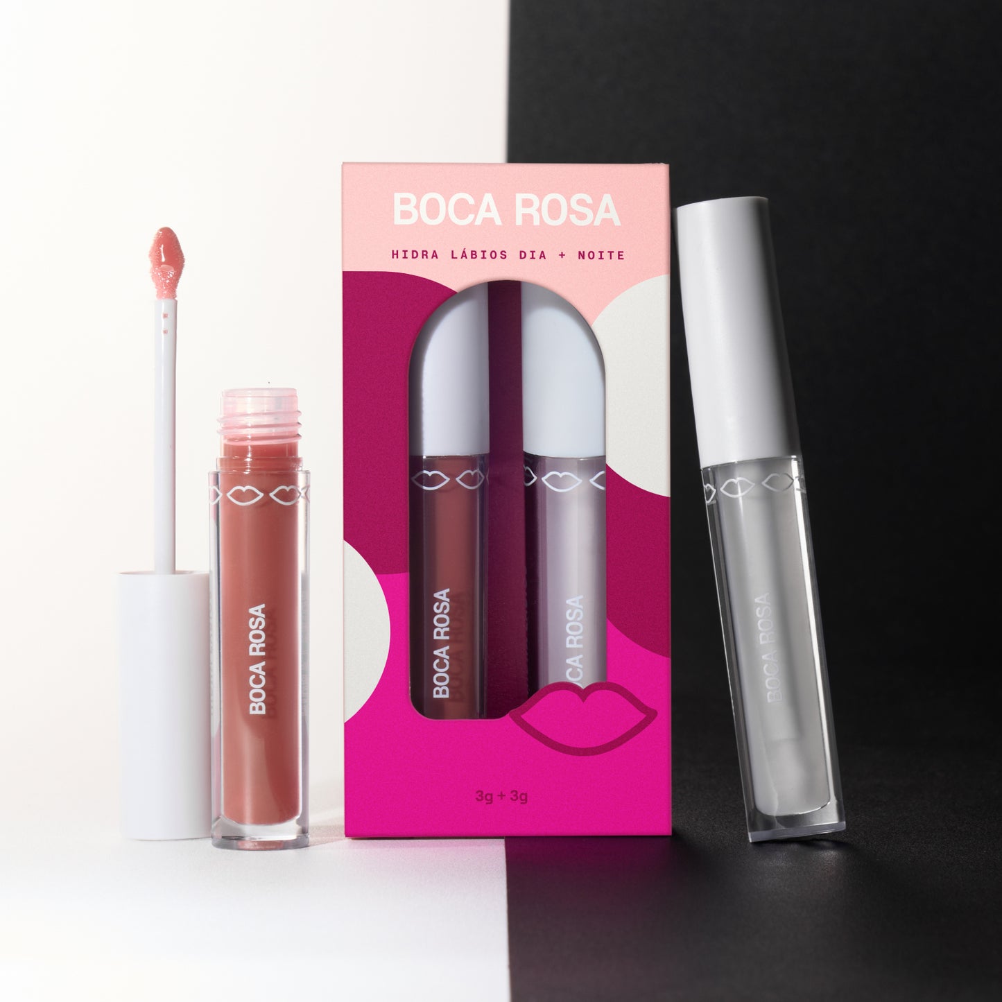 Combo Dia e Noite Hidra Natural + Hidra Rosê